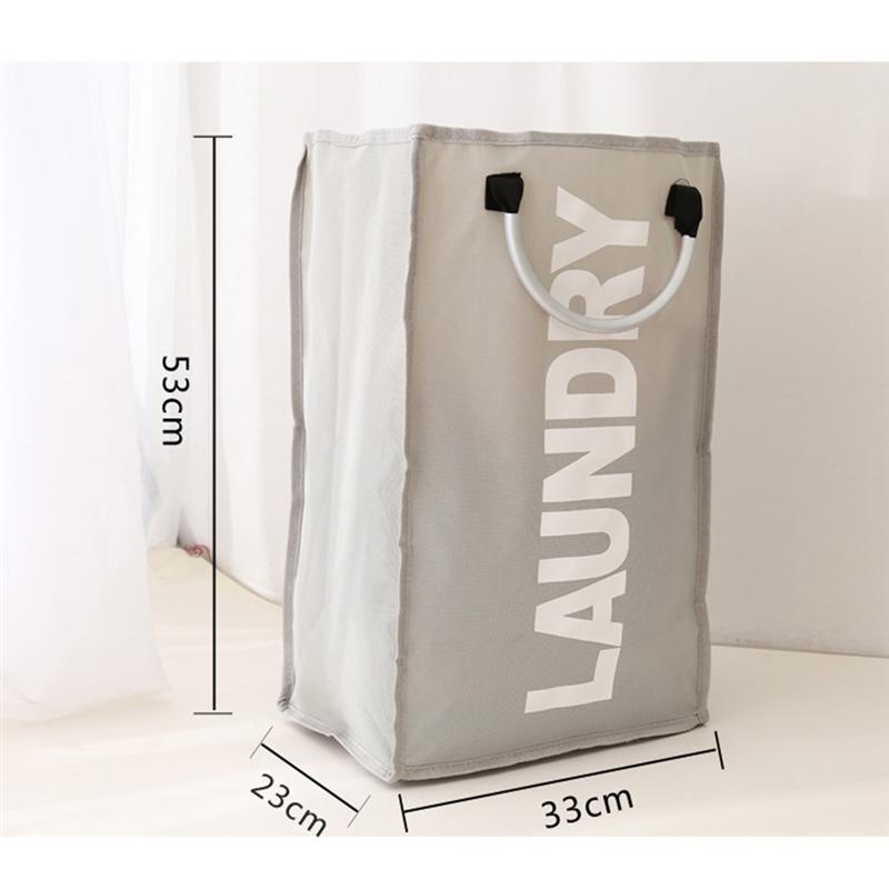 Foldable Storage Laundry Bag Thicken Oxford Laundry Basket Handy Laundry Bin Laundry Hamper Folding Clothes Bag