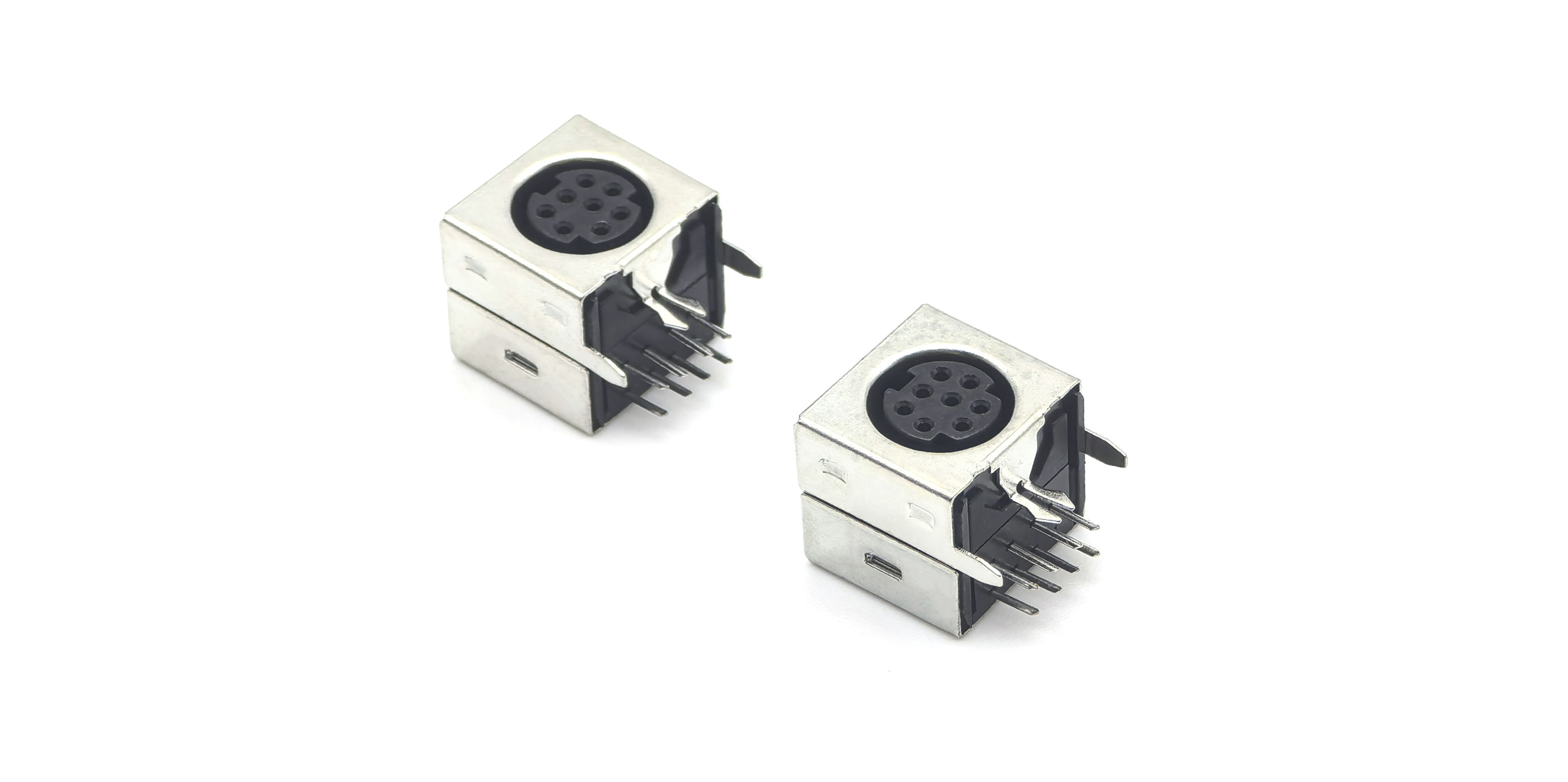 MDC Micro Terminal Female Right Angle DIP 2*4P