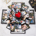 Explosion box hexagon multi-layer surprise confession diy photo album creative gift box Gift