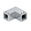 25x25 90 Degree Square Tube Adapter with Rubber