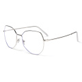 New Unisex Flat Mirror Eyewear Metal Frame Ultralight Blue Light Blocking Glasses Radiation Protection Computer Gaming Glasses