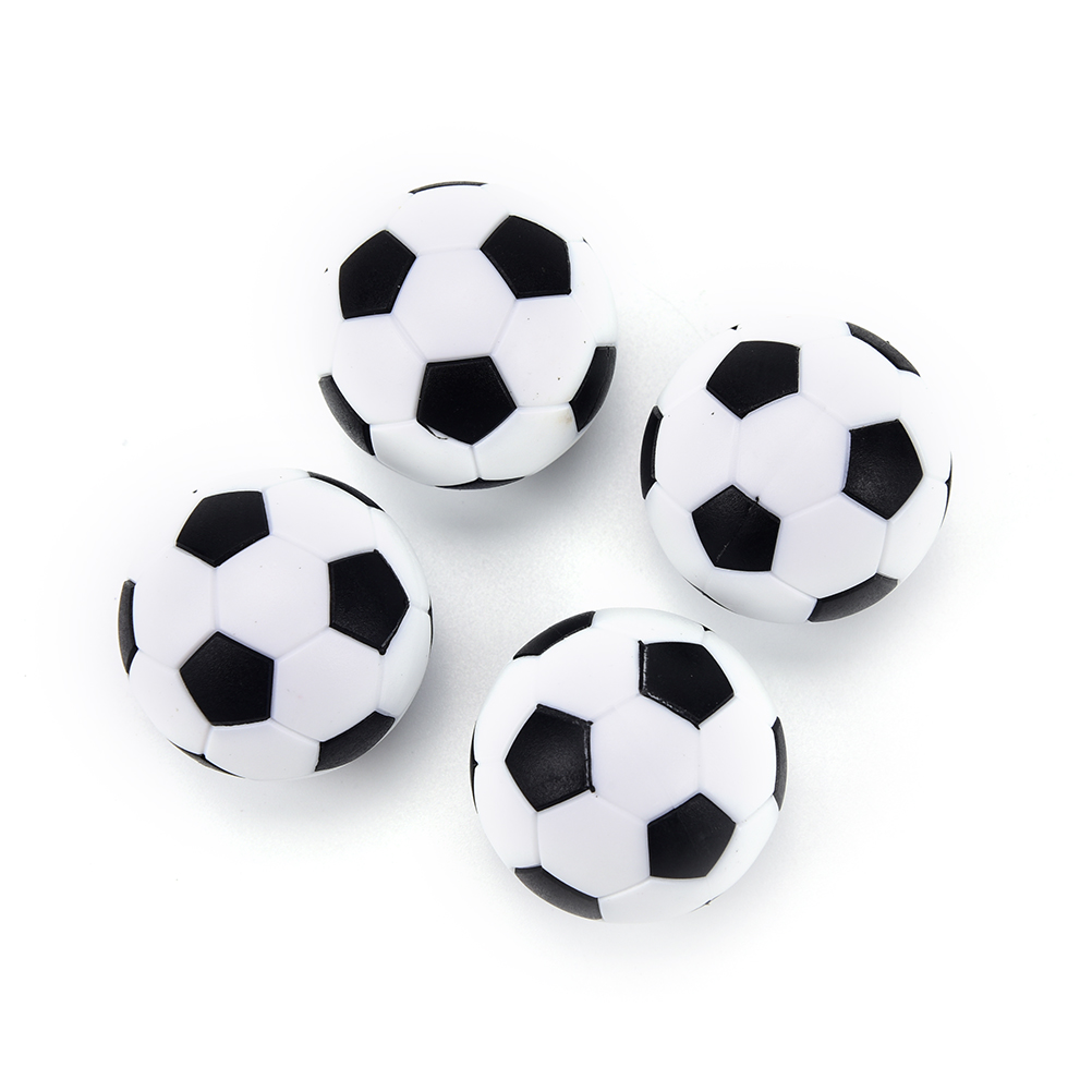 4 Pcs Foosball Table Football Round Indoor Games Plastic Soccer Ball Football Fussball Soccerball Sport Gifts 32mm