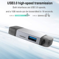 6 in 1 Card Reader USB 3.0 Type C to SD Micro SD TF Adapter For Laptop PC Computer Phone OTG Cardreader Smart High-speed USB3.0