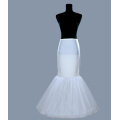 Hot Sale Cheap Mermaid Chemise Petticoat Crinoline Slip Underskirt For Mermaid Wedding Dress Bridal Gown 005