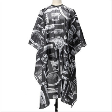 Haircut Cloth Hair Beauty Cape Waterproof Anti-static Printed Hairdressing Apron Haircut Cape barber cape