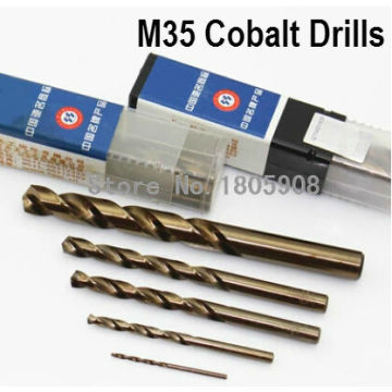 5PCS 7.1mm-13mm M35 HSS-CO Cobalt Drill Bits HSS Twist Drill Bit for stainless steel(7/7.5/8/8.5/9/10/10.5/11/11.5/12/12.5/13mm)