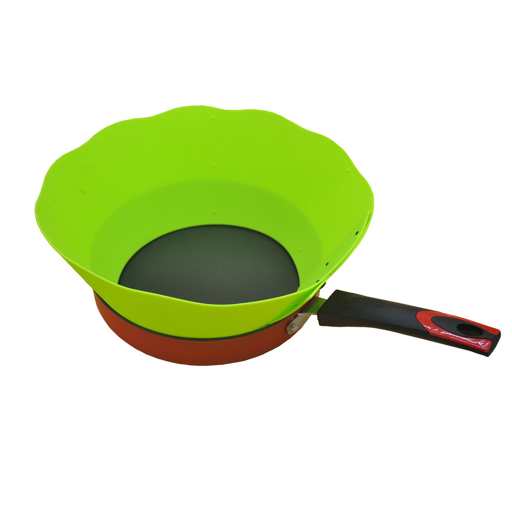 Specialty Tools Oil Barrier Cooking Silicone Pot Circle Anti Splashing Oil Baffle Kitchen Tool 2019