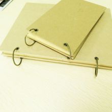 10pcs 25mm Metal Loose Leaf Book Binder Hinged Rings Metal Book Rings for Scrapbook Album Planner Office Circle School Supplies