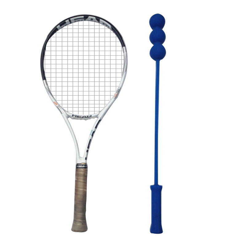 Tennis Training Whip Practice Swing Trainer With Balls Tenis Accessories Children One Woman Two Men Three Ball