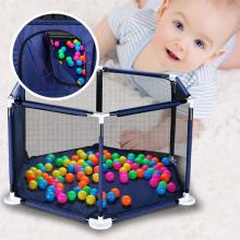 Baby Playpen Fence Folding Safety Barrier For 0-6 Years Old Children Playpen Oxford Cloth Game Tent Barrier For Infants