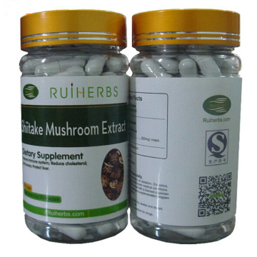 3Bottles Shiitake Mushroom Extract 30% Polysaccharides Caps(500mg x270pcs) Lentinus Edodes Extract free shipping