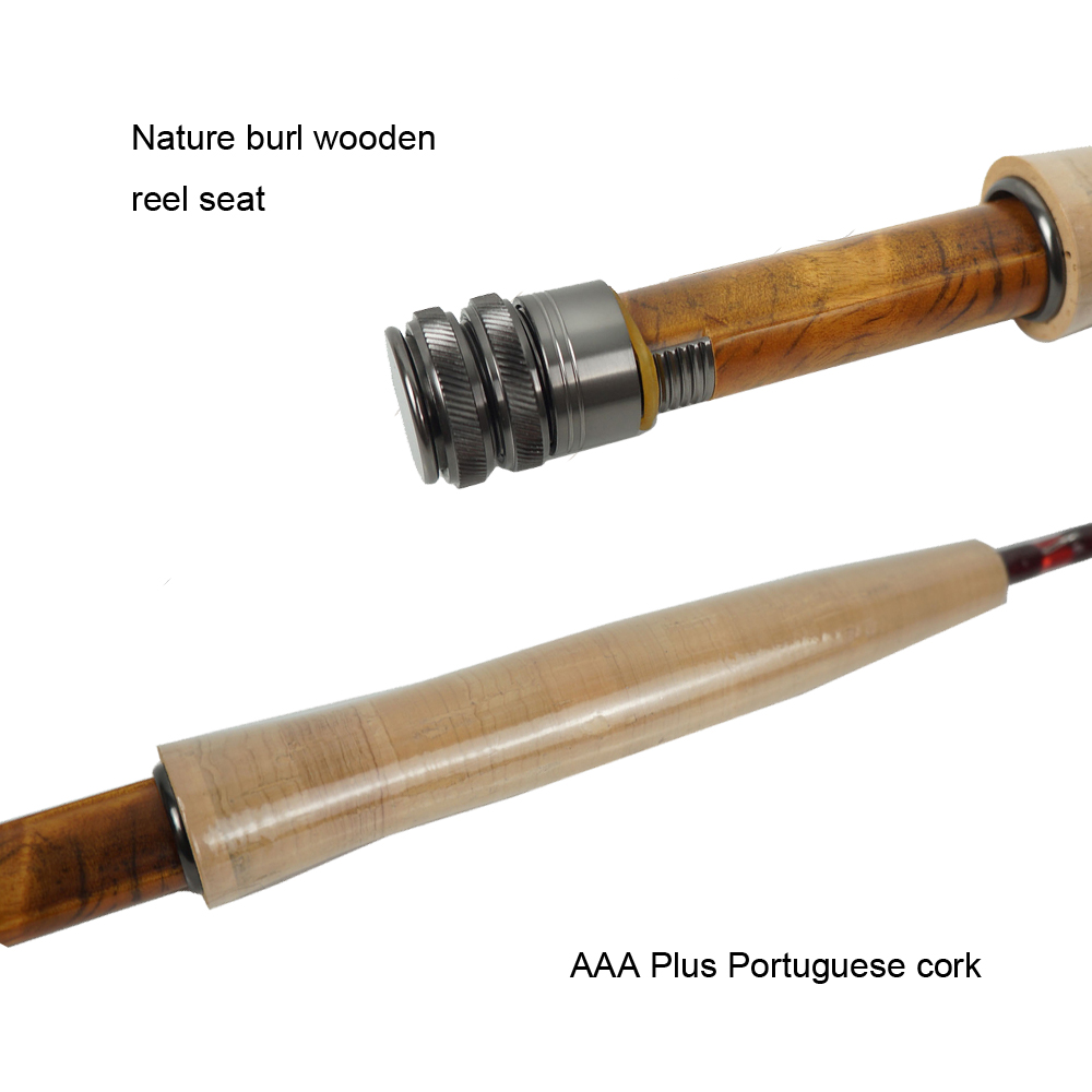 Aventik IM12 Japan Toray 46T Fly Rods 7'6'' 8'0'' 8'6'' 4sec Fast Action Super Compact Freshwater Trout Fly Fishing Rod