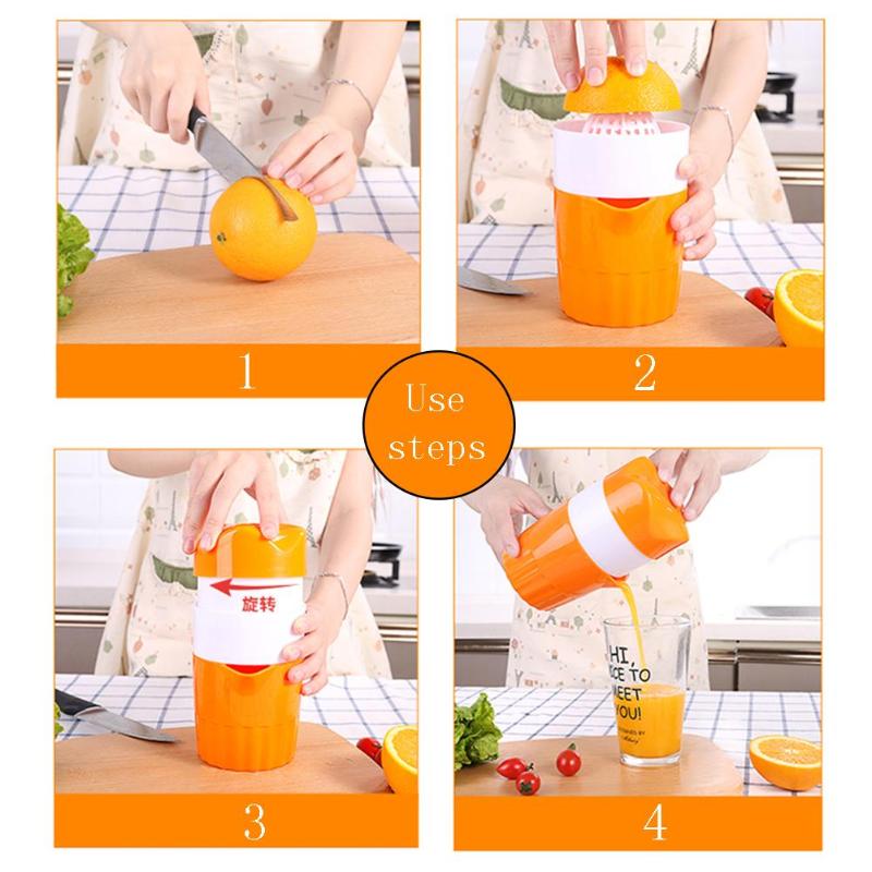 Dropship Portable Manual Citrus 300ML Juicer 100% Original Juice Child Healthy Fruit Squeezer Machine for Orange Lemon Fruit