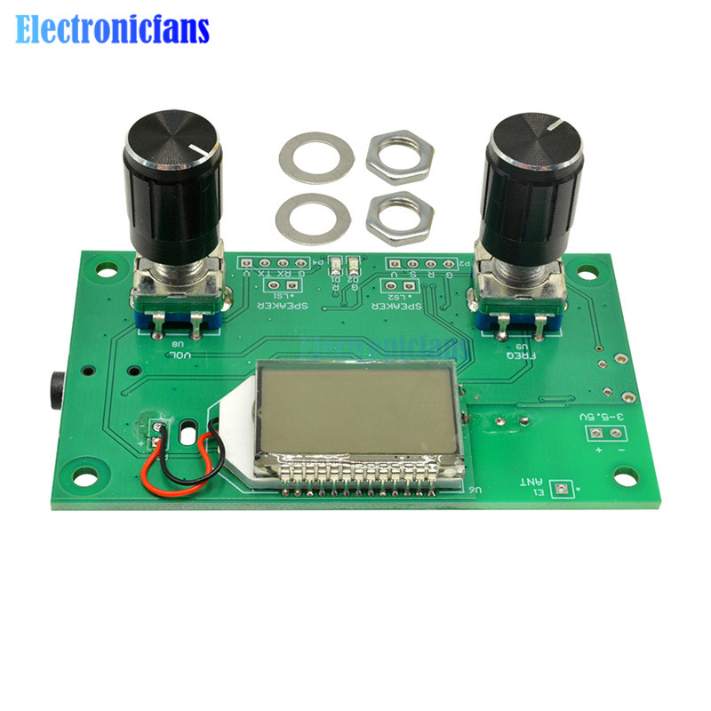 87-108MHz DSP PLL Digital Stereo FM Radio Receiver Module With Serial Control Frequency Range 50Hz-18KHz