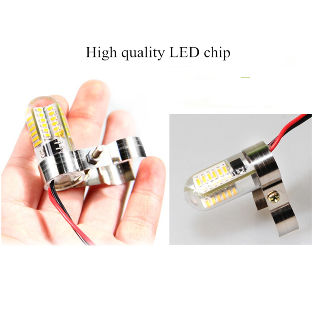 12V 5W Fishing Light 4 meter wire 48-96pcs 2835 LED Underwater Fishing Light Lures Fish Finder Lamp Attracts Prawns Squid Krill