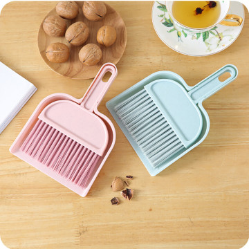 Mini Wooden Desktop Sweep Cleaning Brush Small Broom Dustpan Set broom hilder cover broom cepillo barrer Balai Vassoura Easy L*5