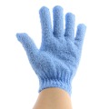 1Pc Shower Bath Glove Exfoliating Wash Skin Spa Massage Body Back Scrub Scrubber