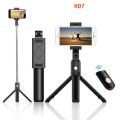 3in1 Wireless Bluetooth Selfie Stick Extendable Handheld Monopod Foldable Mini Tripod With Shutter Remote For iPhone IOS Android