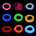1m/2m/5m Flexible EL Wire USB/Battery Box/Car Inverter Driver EL Wire Neon LED Strip Light Neon Wire Tube 3V/5V/12V