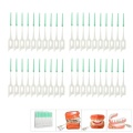 40Pcs Adults Interdental Brushes Clean Between Teeth Floss Brushes Toothpick ToothBrush Dental Oral Care Tool Dental Floss