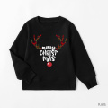 PatPat Merry Christmas Deer Series Cotton Family Matching Sweatshirts