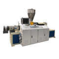 conical double screw extruder for pvc wall panel