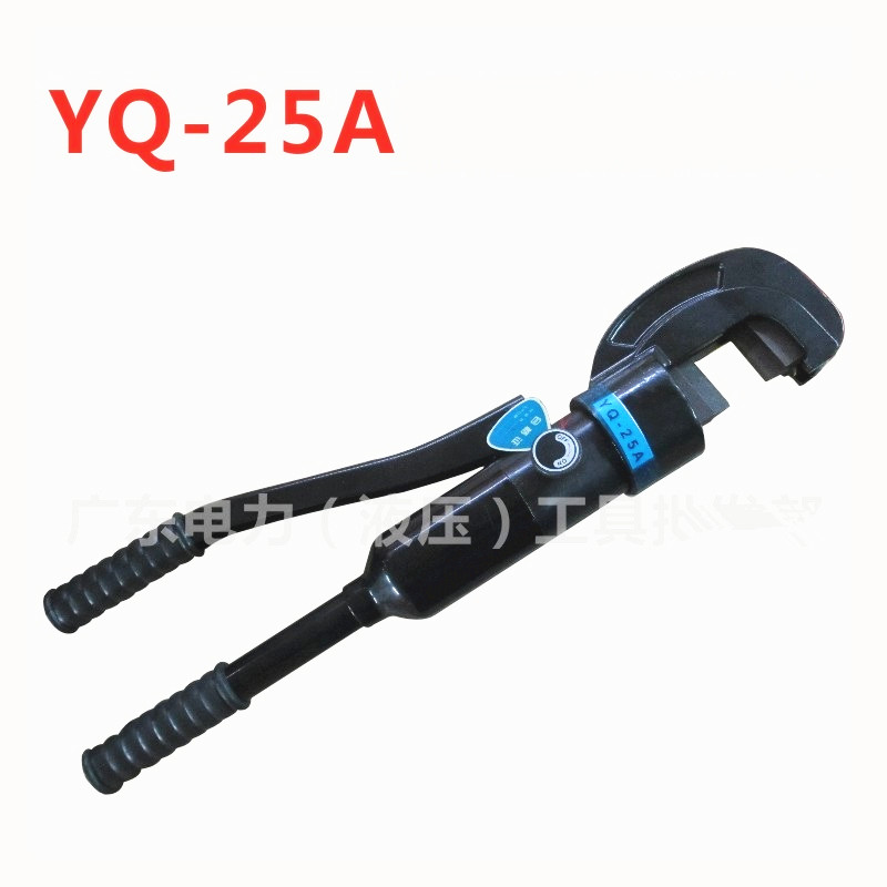 Hydraulic shear hydraulic steel shears can be cut 25MM steel bars YQ-25A hydraulic clamp output 18T Cutting range 4-25
