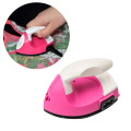 Mini Electric Iron Portable Travel Crafting DIY Craft Hot Fix Clothes Sewing Supplies Ceramic Heating Material For College Life