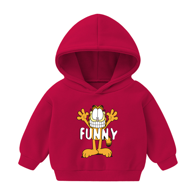 Cartoon Pattern Sweater Toddler Boy Girl Sweatshirt Casual Hoodie Baby Spring and Autumn Long-sleeved Hooded Children's Clothing