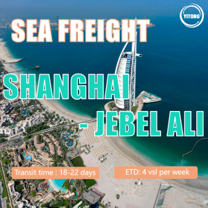 Sea Cargo Shipping From Shanghai To Jebel Ali, UAE