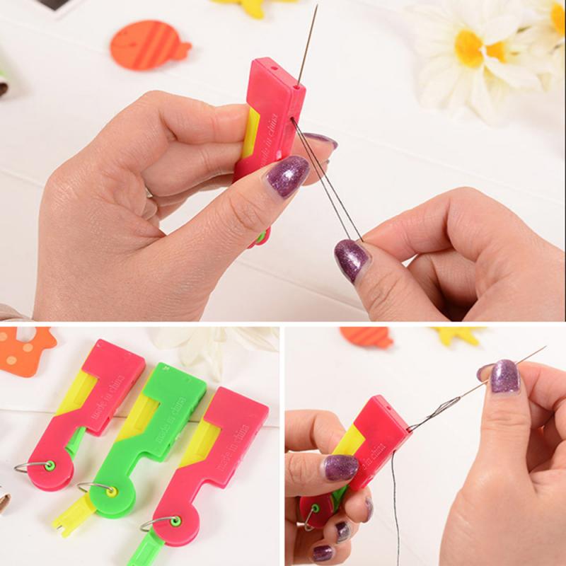 Automatic Needle Threader Sewing Accessories Elderly Guide Needle Easy Device DIY Apparel Sewing Tools