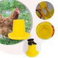 Chicken Poultry V-shaped Entrance Feed Bucket Outdoor Practical Bird Feeder Drinker Plastic Seed and Water DispenserDrop Ship