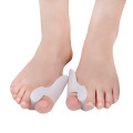 2pcs=1pair Silicone Thumb Bunion Big Toe Separator Spreader Causes Foot Pain Foot Hallux Valgus Corrector Cushion Concealer
