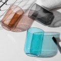 Bathroom Washing Cup Home Toothbrush Cups Plastic Transparent Mouthwash Cup
