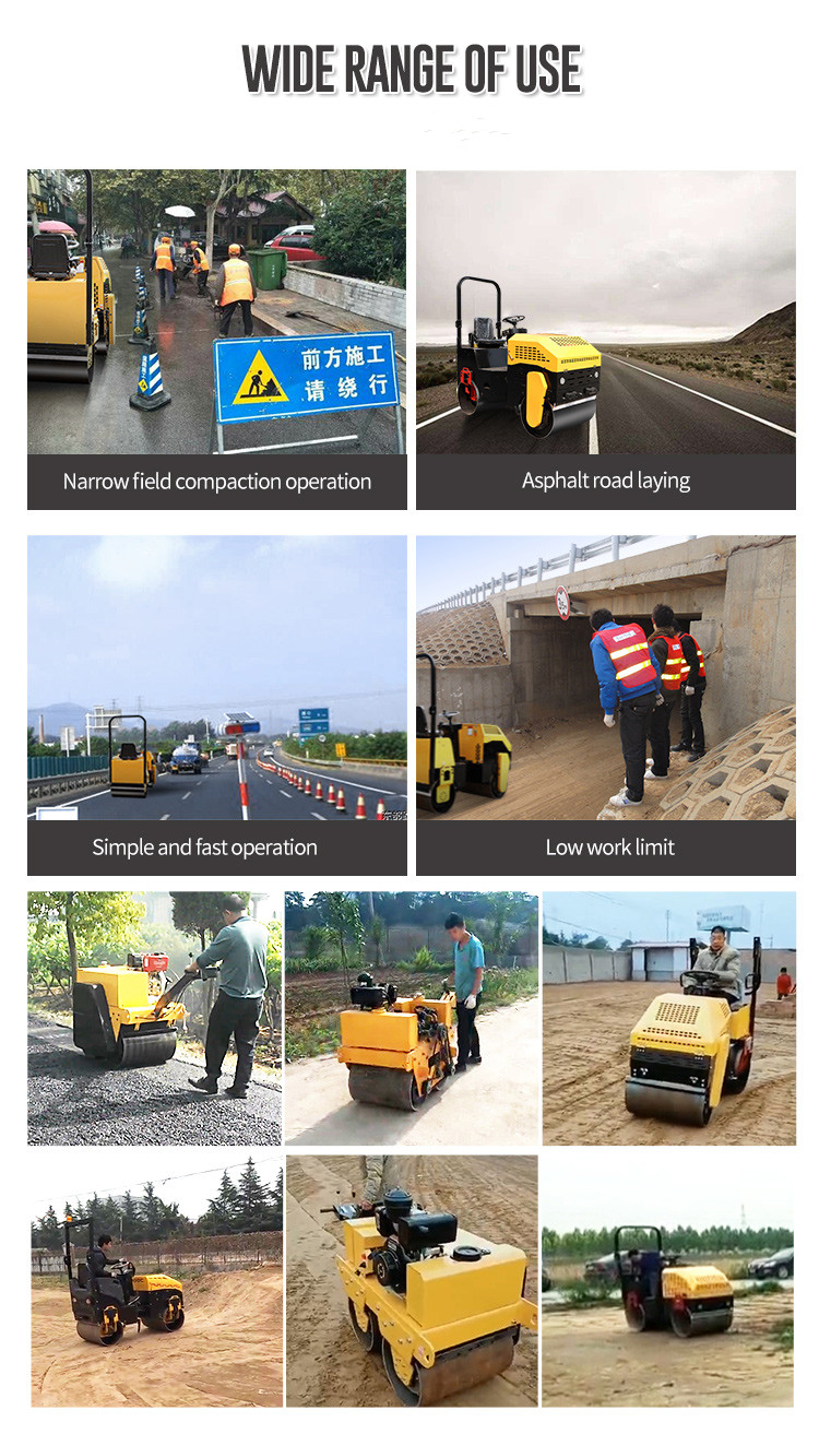 road roller applications