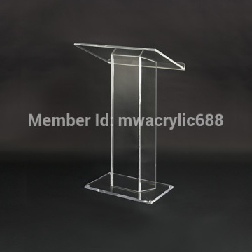 pulpit furniture Free Shipping Soundness Modern Design Cheap Acrylic Lectern acrylic podium