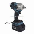 Electric Rechargeable Brushless Impact Wrench Cordless with one 18V 4.0Ah Lithium Battery