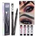 LULAA Four Heads Eyebrow Pencil Durable Waterproof Non-fading Black Brown Liquid Eyebrow Pencil Fashion Long-lasting Eyebrow Pen