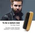 5Pcs/Set Men Beard Care Grooming Kit Mustache & Beard Styling Tools Beard Oil Balm Brush Bead Comb Shampoo Scissors Gift