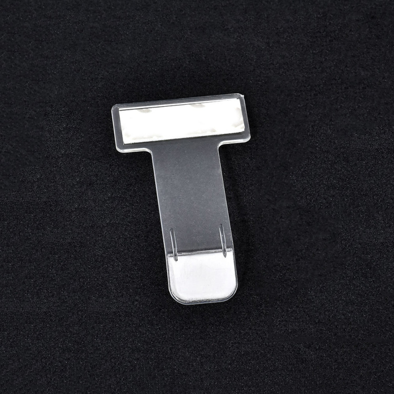 5pcs Car Vehicle Parking Ticket Permit Holder 75 x 40mm Windscreen Window Clip Sticker for Auto Fastener Clips