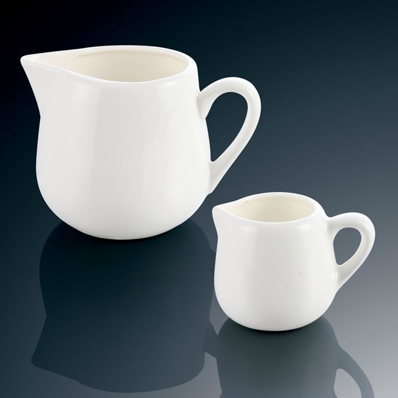 Ceramics Seasoning Jar Creamer Container Cup Tableware White Kitchen Tools Sugar & Creamer &Milk Pots Pitcher