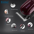 Kemei 100-240V professional hair clipper electric hair trimmer powerful hair shaving machine hair cutting beard electric razor