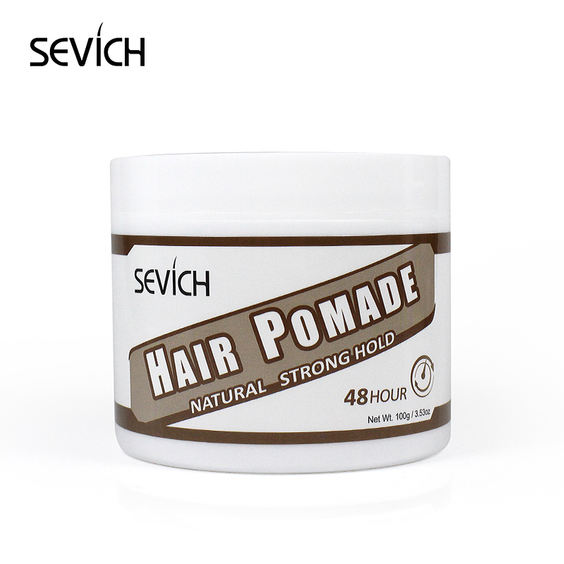 Sevich Men Hair Pomade Wax 48 Hour Restoring Pomade Wax Natural Strong Hold Styling Hair Wax Original Hair Clay Pomades Waxes