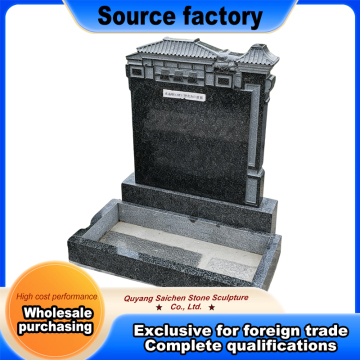 Relief Carved Complete Tombstones
