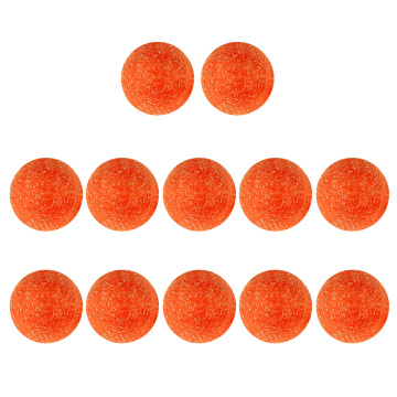 MagiDeal 12 Pieces 36mm Orange Soccer Table Football Foosball Balls Fussball Ball New