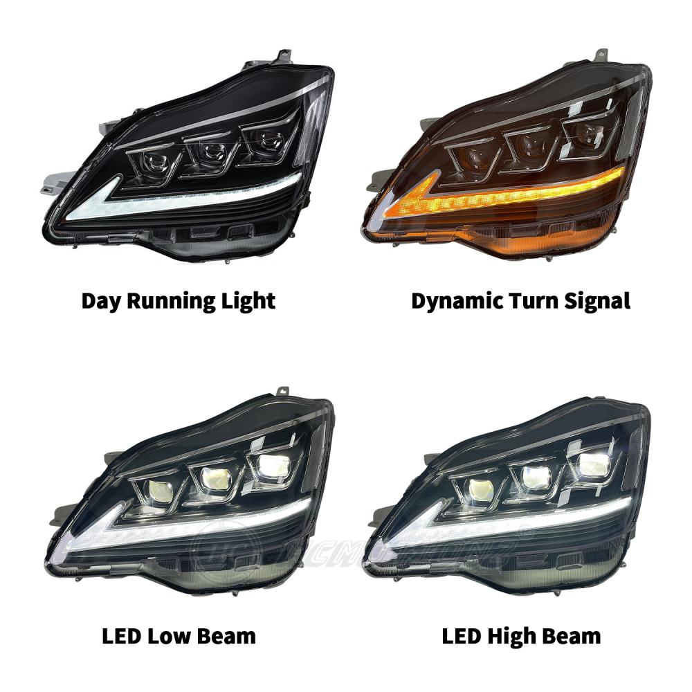 HCMOTIONZ LED Headlights For Toyota Crown 12th Gen 2003-2018