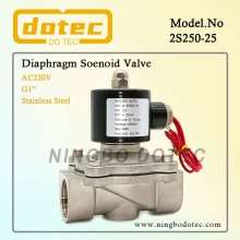 2S250-25 SUW-25 1" Diaphragm Stainless Steel Valve 220VAC