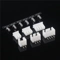 10Sets XH2.54-2P 3P 4P 5P 6P 7P 8P 9P 10P 12P Connector 2.54MM 90 Degree Right Angle Pin Header/Terminal/Housing Wire Connectors