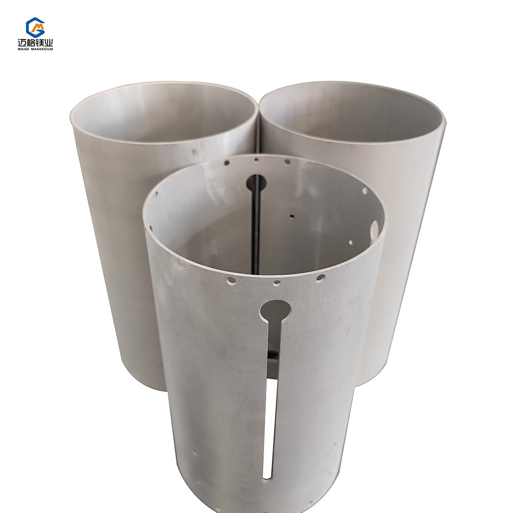 Magnesium alloy seamless pipe
