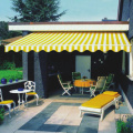 European style retractable canopy terrace sunshade awning